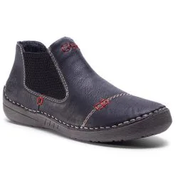 Bottines Chelsea Rieker 52590-01 Schwarz