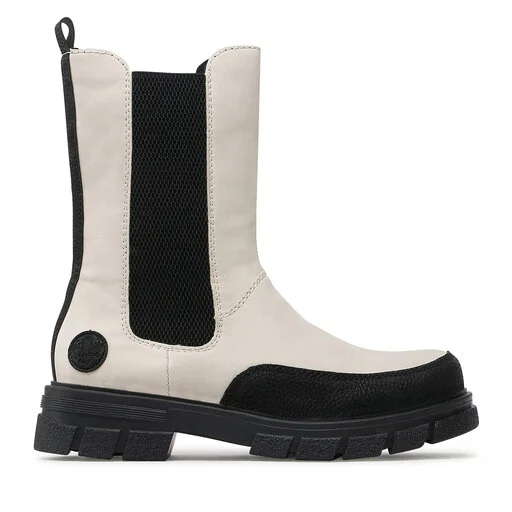 Bottines Chelsea Rieker Z9170-60 Beige Kombi 2 Bottines Chelsea Rieker Z9170-60 Beige Kombi – Image 2