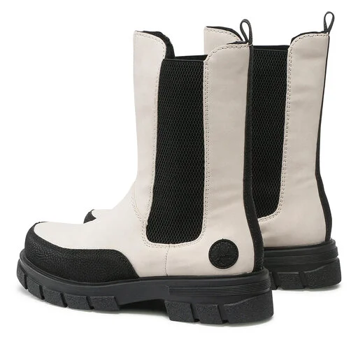 Bottines Chelsea Rieker Z9170-60 Beige Kombi 3 Bottines Chelsea Rieker Z9170-60 Beige Kombi – Image 3