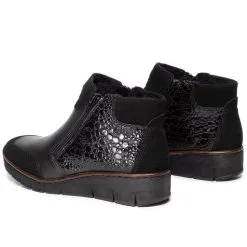 Bottines Rieker 53782-00 Schwarz -Rieker bottines rieker 53782 00 schwarz 2