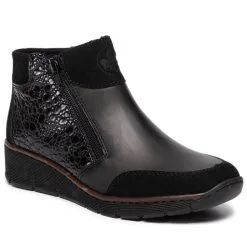 Bottines Rieker 53782-00 Schwarz