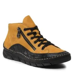 Bottines Rieker 55021-68 Gelb Kombi