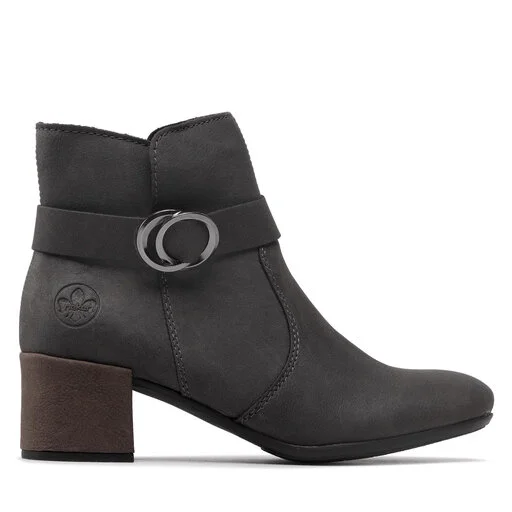 Bottines Rieker 70289-45 Grau 2 Bottines Rieker 70289-45 Grau – Image 2