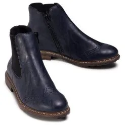 Bottines Rieker 71072-14 Blau -Rieker bottines rieker 71072 14 blau 4