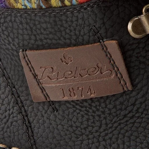 Bottines Rieker 73343-00 Black Combination 3 Bottines Rieker 73343-00 Black Combination – Image 3