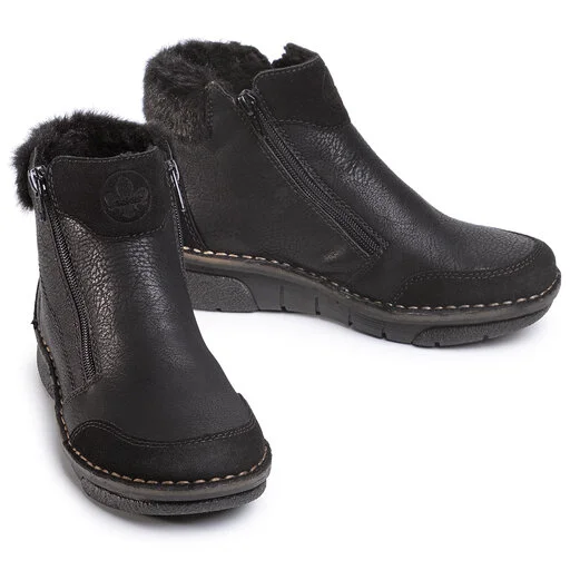 Bottines Rieker 73352-00 Schwarz 5 Bottines Rieker 73352-00 Schwarz – Image 5