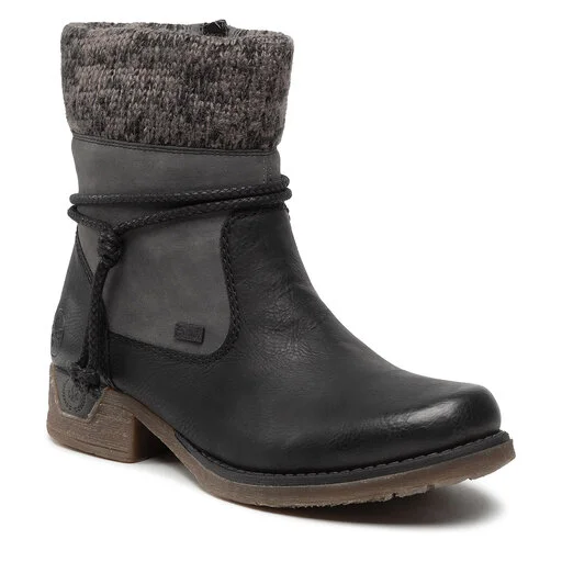 Bottines Rieker 79688-00 Schwarz 1 Bottines Rieker 79688-00 Schwarz