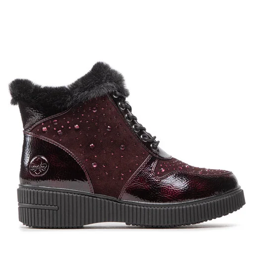 Bottines Rieker 93312-35 Rot 2 Bottines Rieker 93312-35 Rot – Image 2