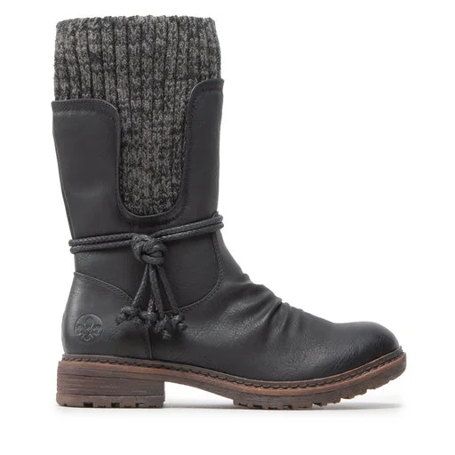 Bottines Rieker 94788-00 Schwarz 2 Bottines Rieker 94788-00 Schwarz – Image 2