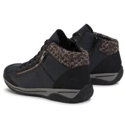 Bottines Rieker L5223-00 Blau Kombi -Rieker bottines rieker l5223 00 blau kombi 2