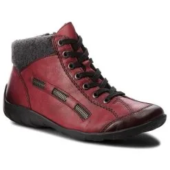 Bottines Rieker L6543-35 Rot Kombi