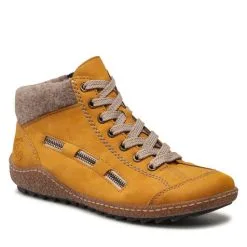 Bottines Rieker L7543-69 Gelb
