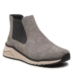 Bottines Rieker M4944-40 Grau