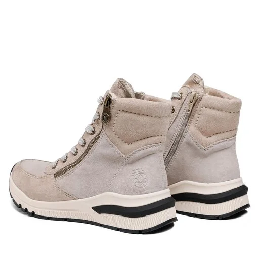 Bottines Rieker M6630-60 Beige 3 Bottines Rieker M6630-60 Beige – Image 3