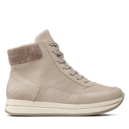 Bottines Rieker N4508-60 Beige 2 Bottines Rieker N4508-60 Beige – Image 2
