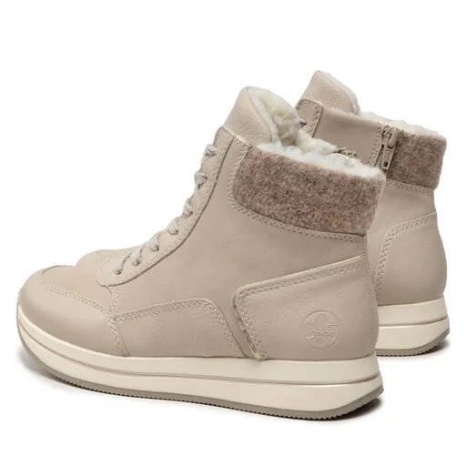 Bottines Rieker N4508-60 Beige 3 Bottines Rieker N4508-60 Beige – Image 3