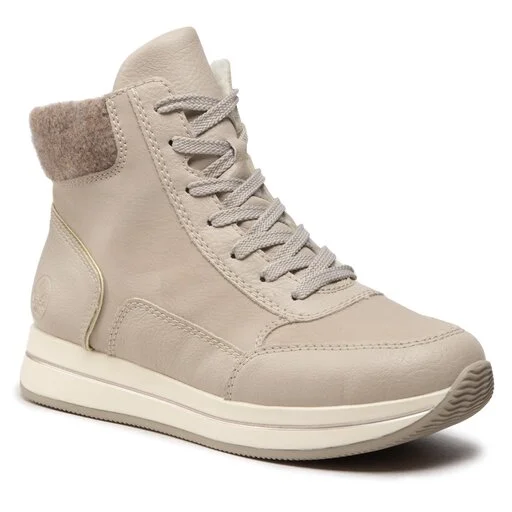 Bottines Rieker N4508-60 Beige 1 Bottines Rieker N4508-60 Beige
