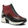 Bottines Rieker N6352-35 Rot Kombi