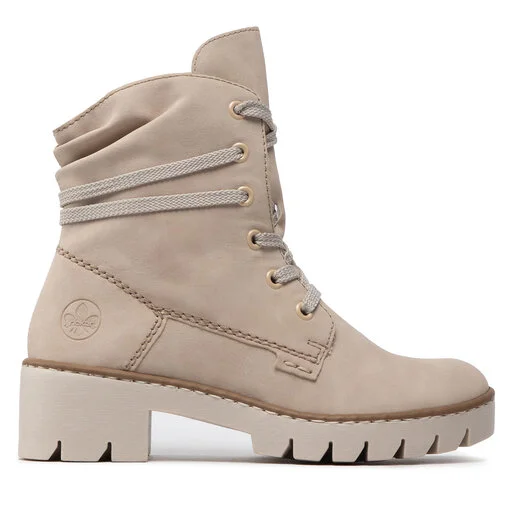 Bottines Rieker X5717-62 Beige 2 Bottines Rieker X5717-62 Beige – Image 2