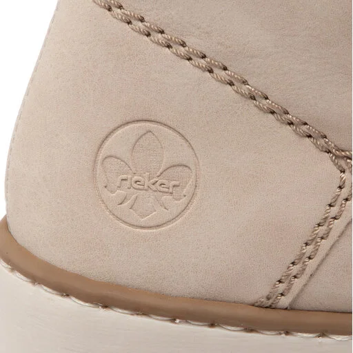 Bottines Rieker X5717-62 Beige 6 Bottines Rieker X5717-62 Beige – Image 6