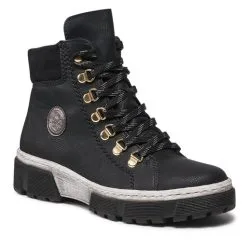 Bottines Rieker X8633-01 Schwarz