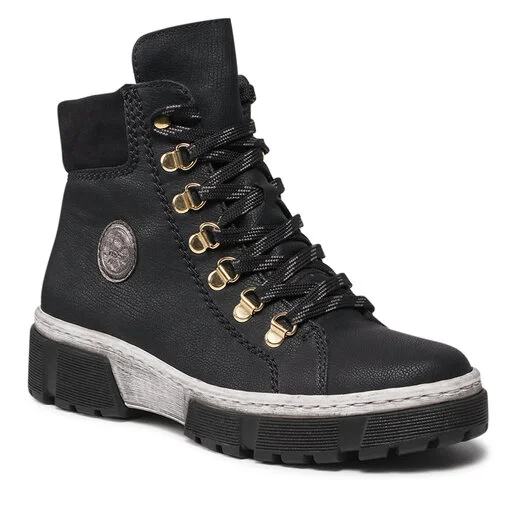 Bottines Rieker X8633-01 Schwarz 1 Bottines Rieker X8633-01 Schwarz