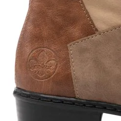 Bottines Rieker Y0764-22 Braun Kombi -Rieker bottines rieker y0764 22 braun kombi 5
