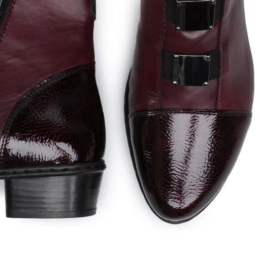 Bottines Rieker Y07C9-35 Rot Kombi 5 Bottines Rieker Y07C9-35 Rot Kombi – Image 5