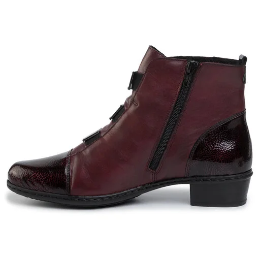 Bottines Rieker Y07C9-35 Rot Kombi 6 Bottines Rieker Y07C9-35 Rot Kombi – Image 6