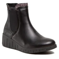 Bottines Rieker Y1383-01 Schwarz