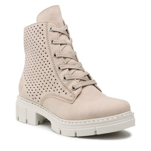 Bottines Rieker Y4540-62 Beige 1 Bottines Rieker Y4540-62 Beige