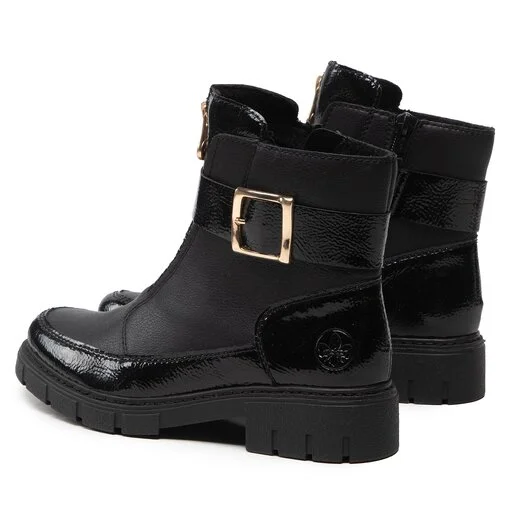 Bottines Rieker Z3575-00 Schwarz 3 Bottines Rieker Z3575-00 Schwarz – Image 3