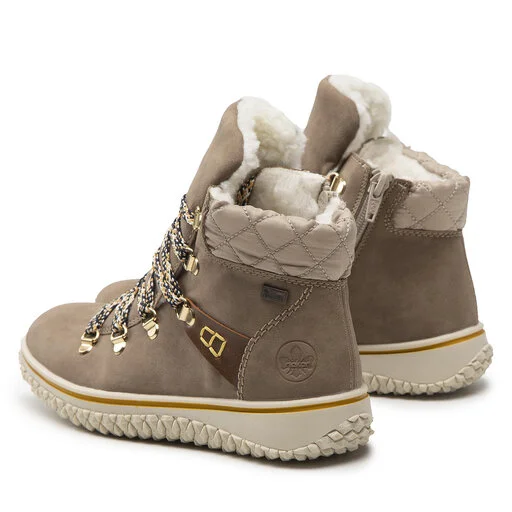 Bottines Rieker Z4238-64 Beige 3 Bottines Rieker Z4238-64 Beige – Image 3