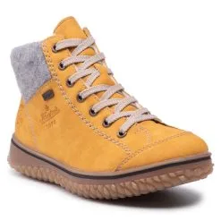 Bottines Rieker Z4243-68 Gelb Kombi