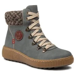 Bottines Rieker Z6648-14 Blau
