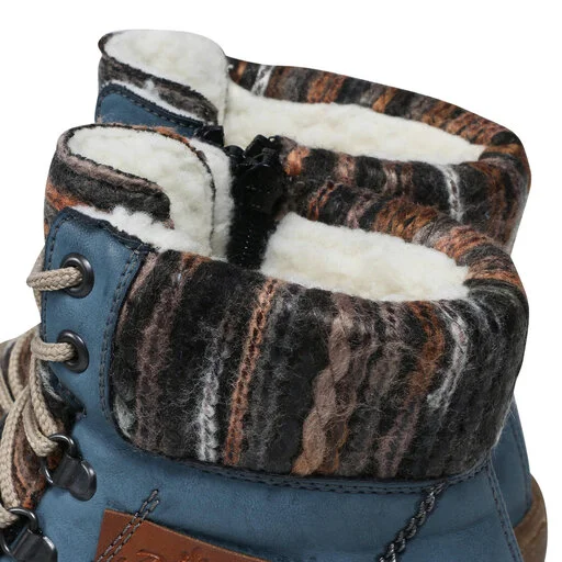 Bottines Rieker Z6743-14 Blau Kombi 6 Bottines Rieker Z6743-14 Blau Kombi – Image 6