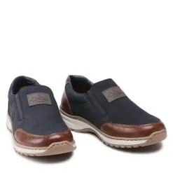 Chaussures Basses Rieker 03354-14 Blau Kombi 10 Chaussures Basses Rieker 03354-14 Blau Kombi -Rieker chaussures basses rieker 03354 14 blau kombi 4