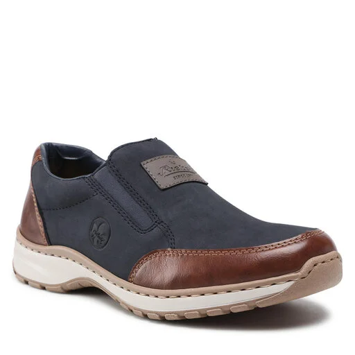 Chaussures Basses Rieker 03354-14 Blau Kombi 1 Chaussures Basses Rieker 03354-14 Blau Kombi