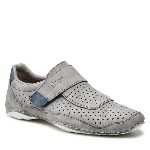 Chaussures Basses Rieker 06365-45 Grau 1 Chaussures Basses Rieker 06365-45 Grau
