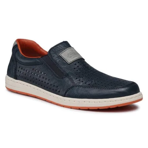 Chaussures Basses Rieker 18267-14 Blau 7 Chaussures Basses Rieker 18267-14 Blau -Rieker chaussures basses rieker 18267 14 blau