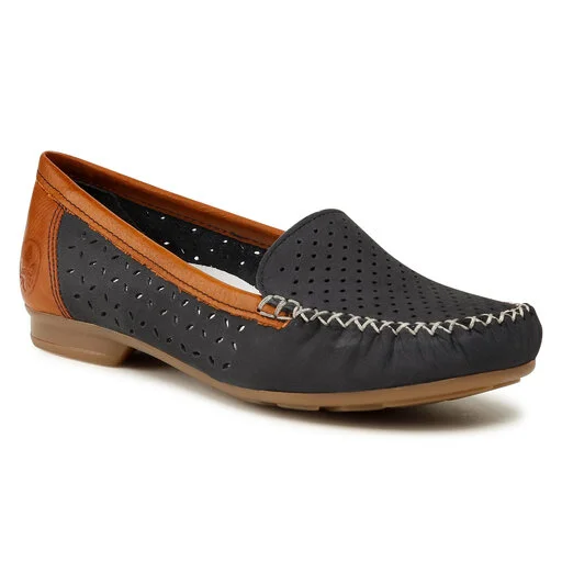 Chaussures Basses Rieker 40086-14 Blau 1 Chaussures Basses Rieker 40086-14 Blau