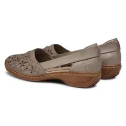 Chaussures Basses Rieker 41356-64 Beige 8 Chaussures Basses Rieker 41356-64 Beige -Rieker chaussures basses rieker 41356 64 beige 2