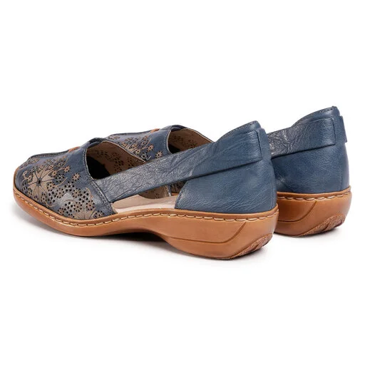 Chaussures Basses Rieker 41396-12 Blau 3 Chaussures Basses Rieker 41396-12 Blau – Image 3