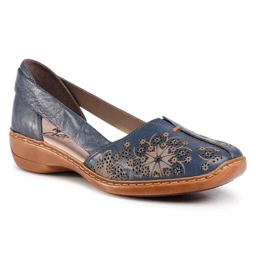 Chaussures Basses Rieker 41396-12 Blau 1 Chaussures Basses Rieker 41396-12 Blau