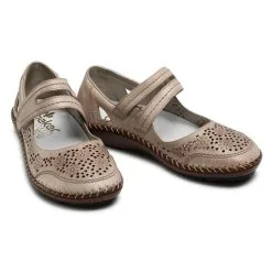 Chaussures Basses Rieker 44875-60 Beige 1 -Rieker chaussures basses rieker 44875 60 beige 1 4