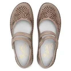 Chaussures Basses Rieker 44875-60 Beige 1 -Rieker chaussures basses rieker 44875 60 beige 1 5