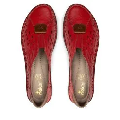 Chaussures Basses Rieker 48451-33 Rot 11 Chaussures Basses Rieker 48451-33 Rot -Rieker chaussures basses rieker 48451 33 rot 5