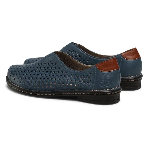 Chaussures Basses Rieker 48457-12 Blau 3 Chaussures Basses Rieker 48457-12 Blau – Image 3