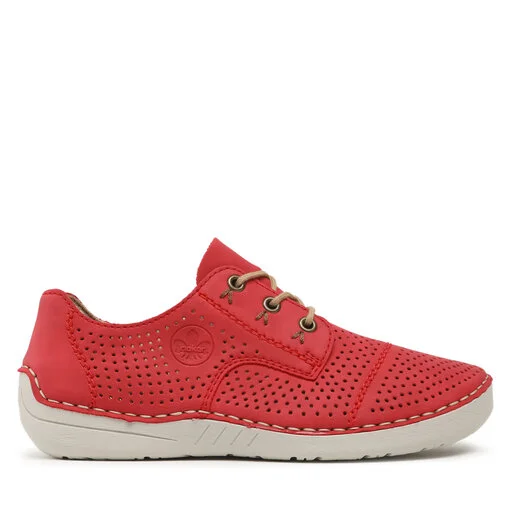 Chaussures Basses Rieker 52506-33 Rot 2 Chaussures Basses Rieker 52506-33 Rot – Image 2