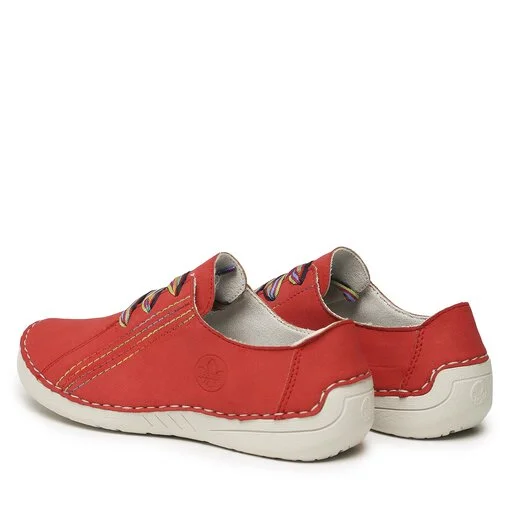 Chaussures Basses Rieker 52508-33 Rot 3 Chaussures Basses Rieker 52508-33 Rot – Image 3
